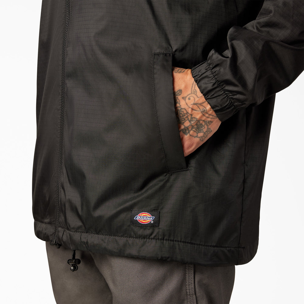 Men - Dickies Fleece Lined Nylon Hooded Jacket