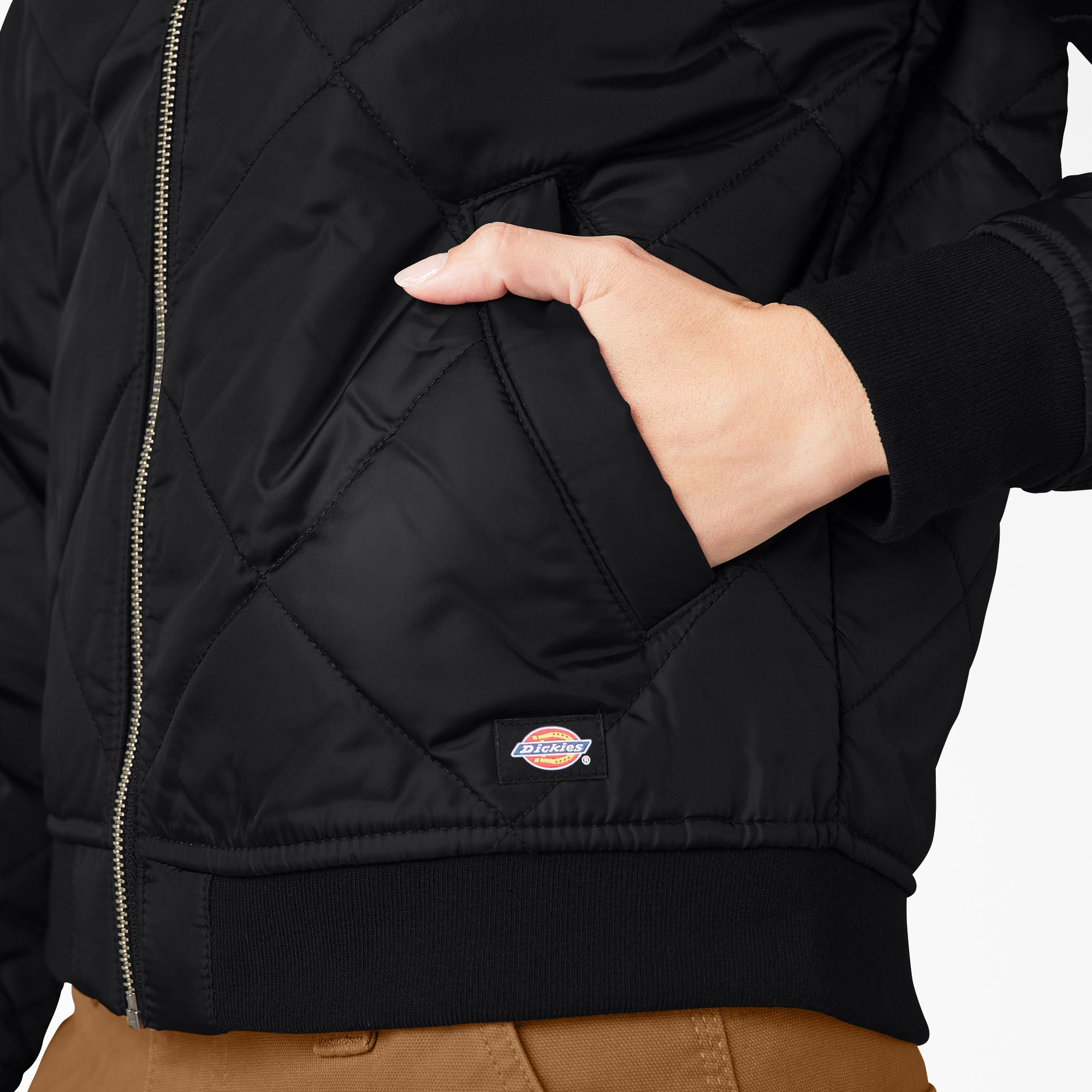 Kids - Dickies Women's Quilted Bomber Jacket