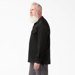Men - Dickies FLEX Relaxed Fit Long Sleeve Work Shirt
