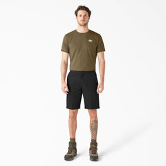 Men|Women - Dickies FLEX Relaxed Fit Work Shorts, 11"