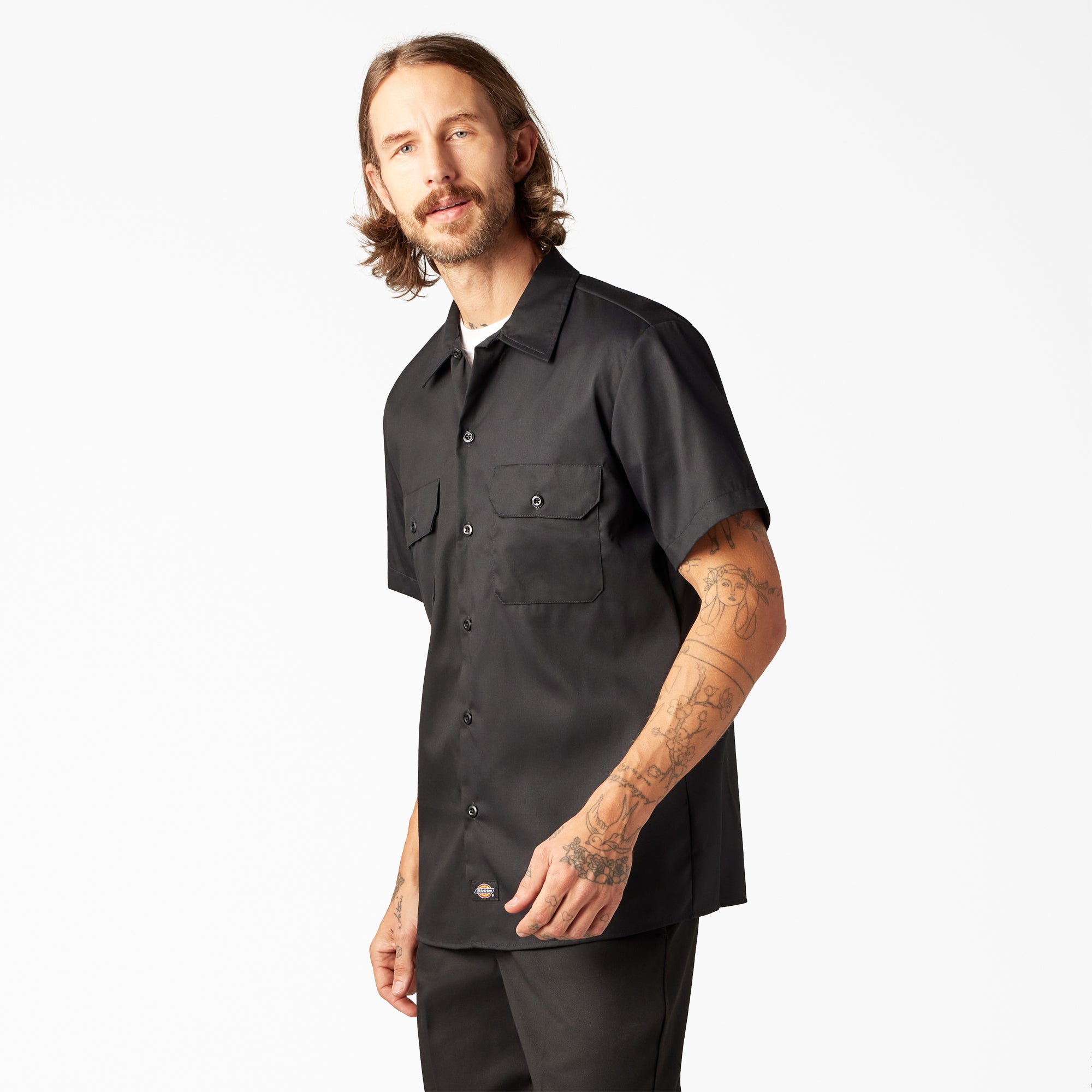 Men - Dickies FLEX Slim Fit Short Sleeve Work Shirt