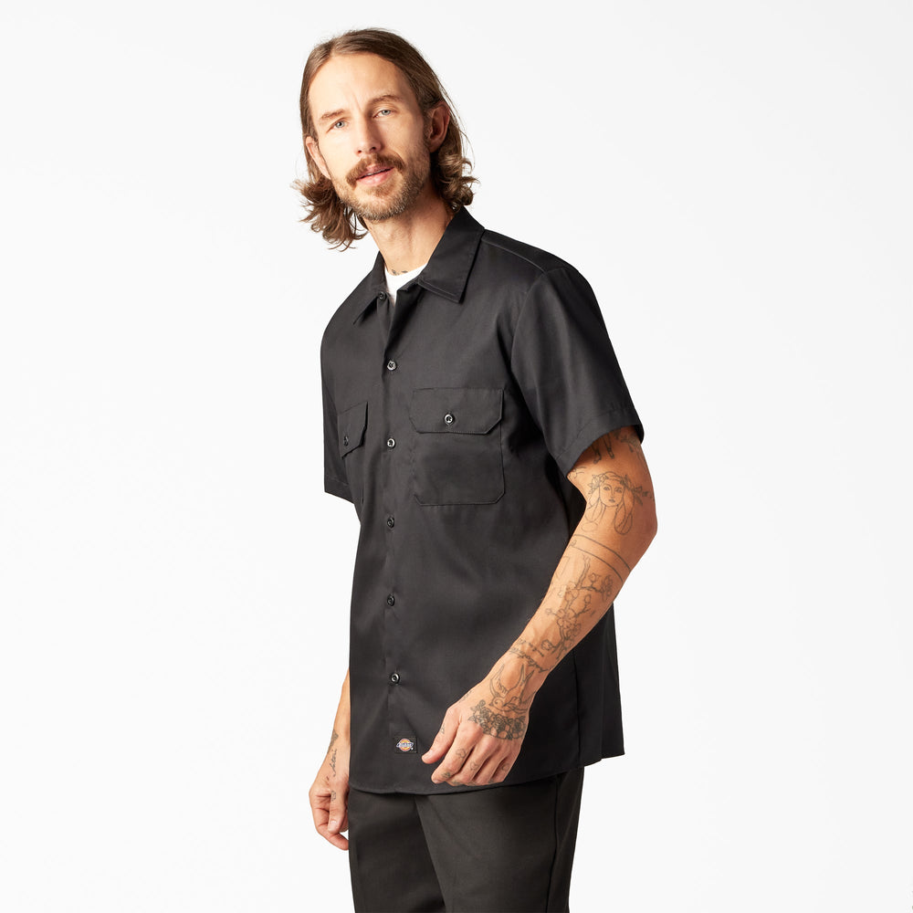 Men - Dickies FLEX Slim Fit Short Sleeve Work Shirt