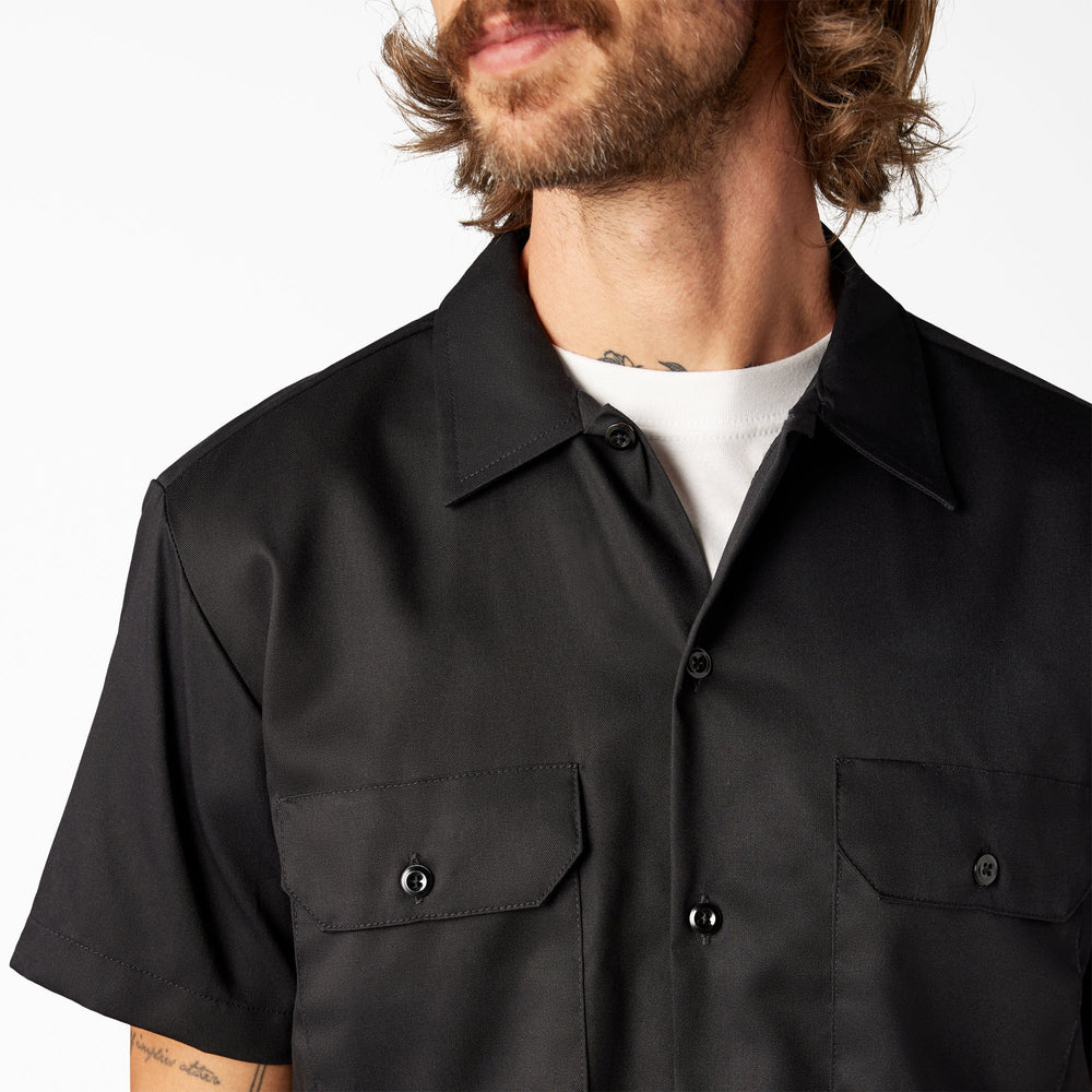 Men - Dickies FLEX Slim Fit Short Sleeve Work Shirt
