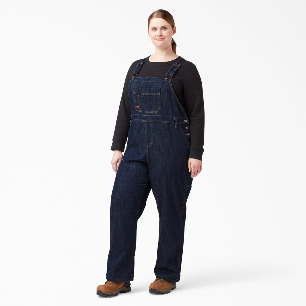 Women|Scrubs - Dickies Women's Plus Relaxed Fit Bib Overalls