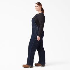 Women|Scrubs - Dickies Women's Plus Relaxed Fit Bib Overalls