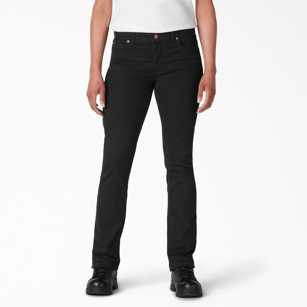 Women|Sale - Dickies Women's Perfect Shape Straight Fit Jeans