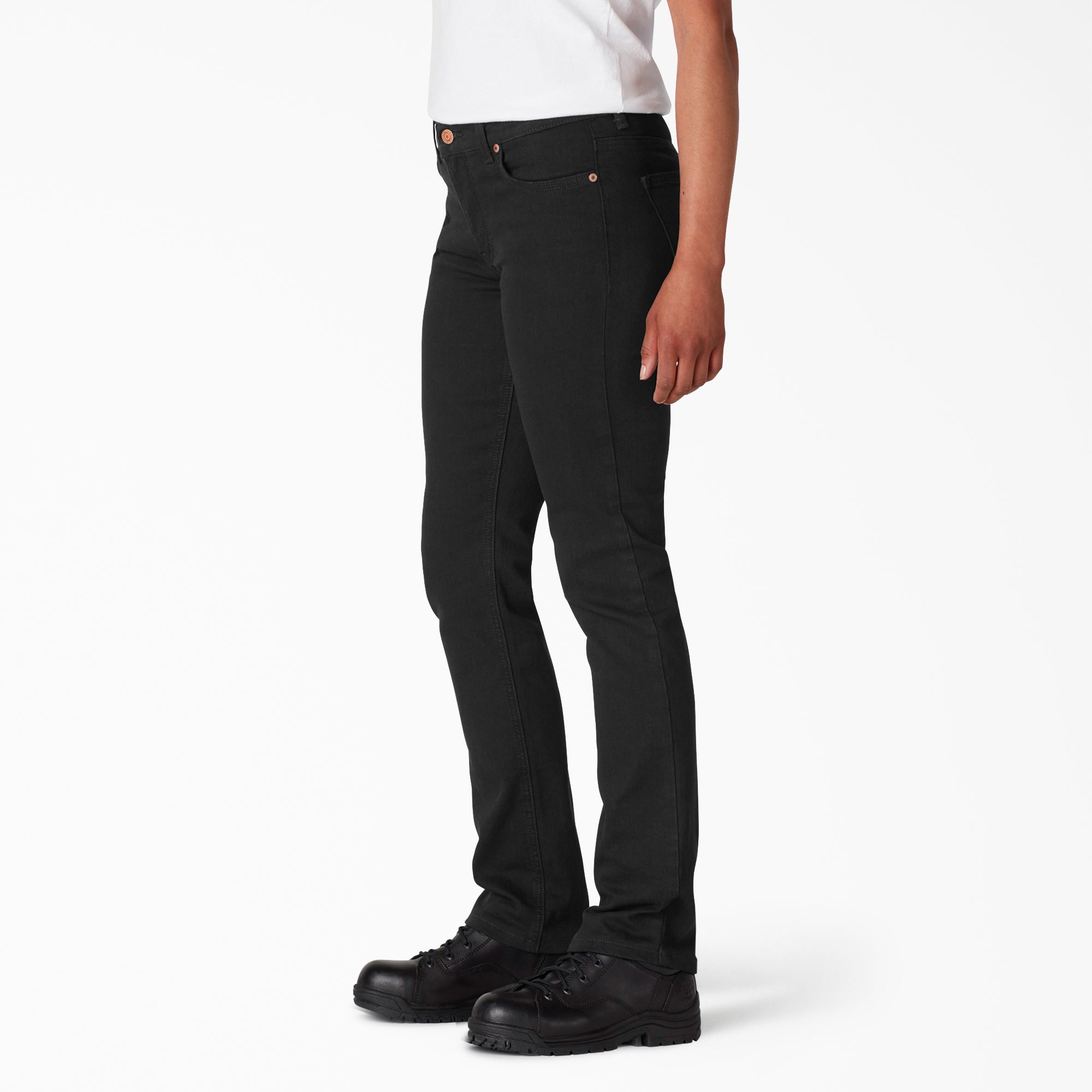 Women|Sale - Dickies Women's Perfect Shape Straight Fit Jeans