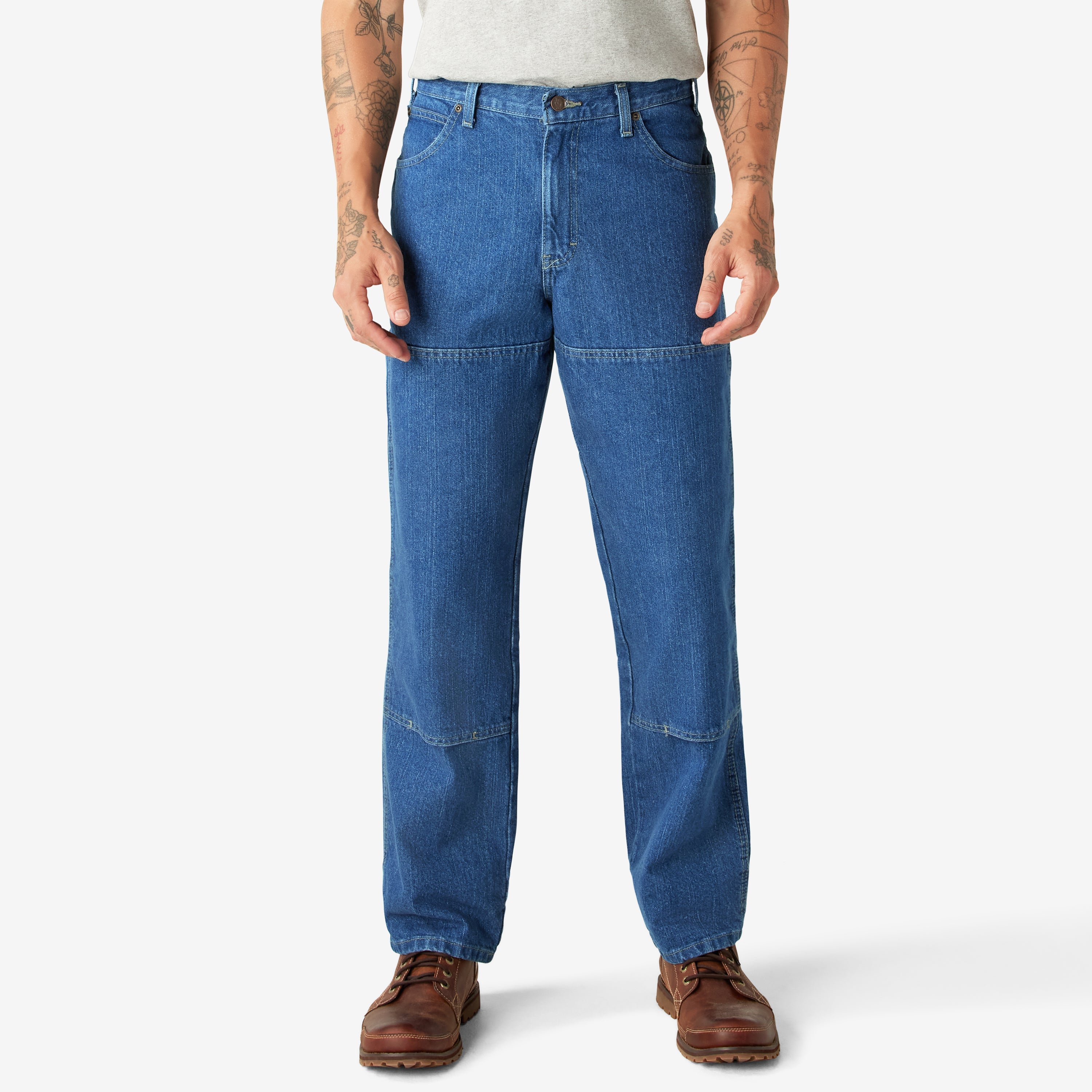 Men|Sale - Dickies Relaxed Fit Double Knee Jeans