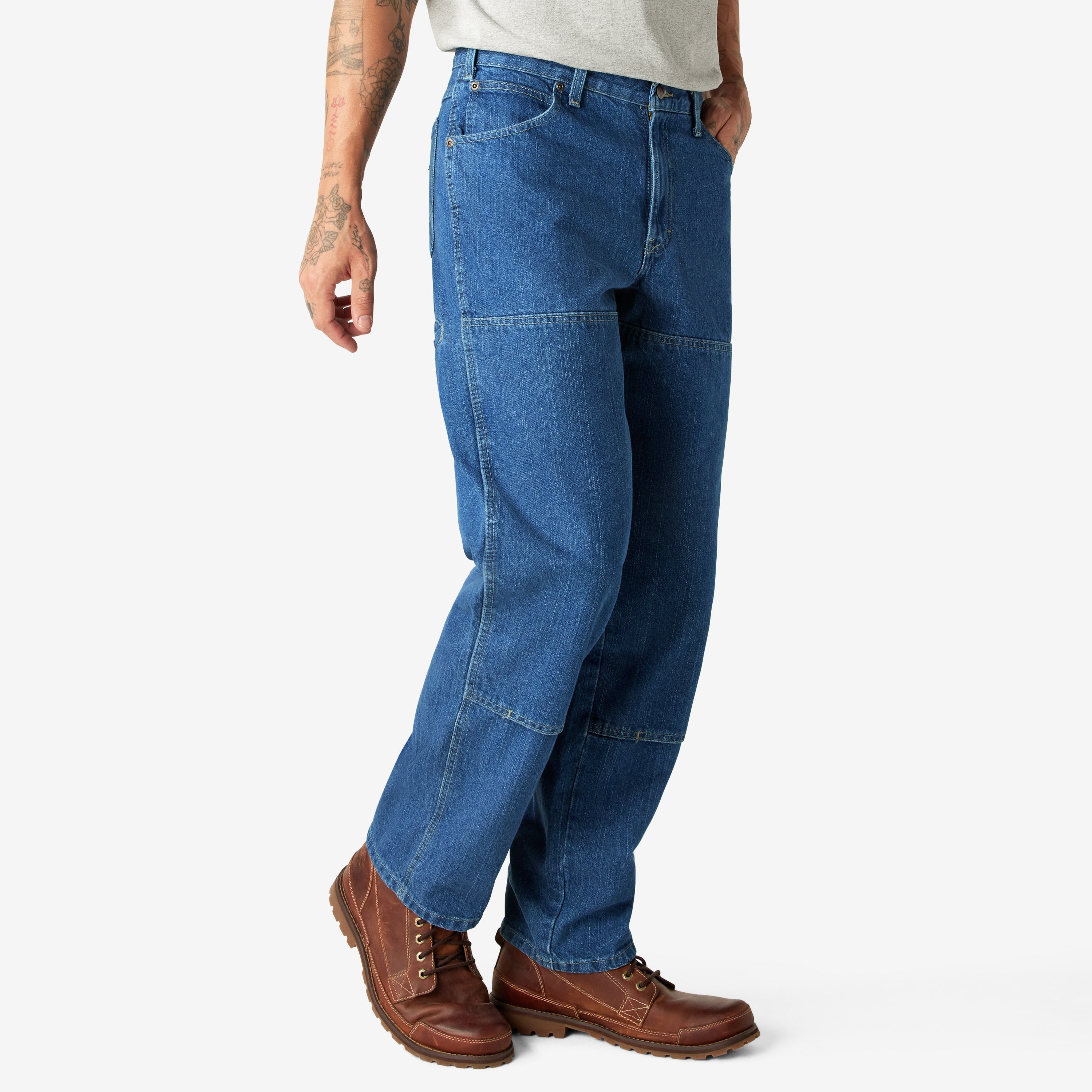 Men|Sale - Dickies Relaxed Fit Double Knee Jeans