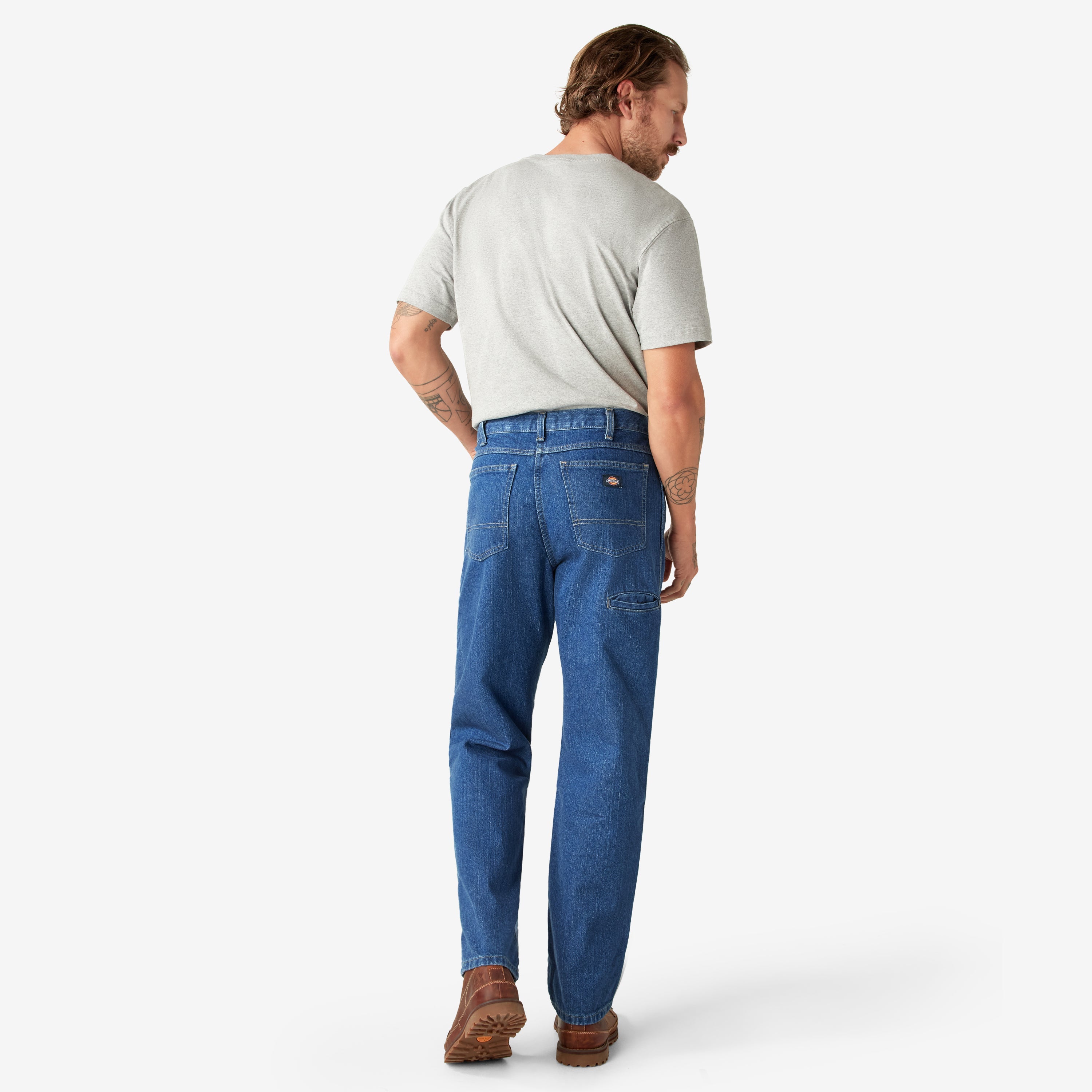 Men|Sale - Dickies Relaxed Fit Double Knee Jeans