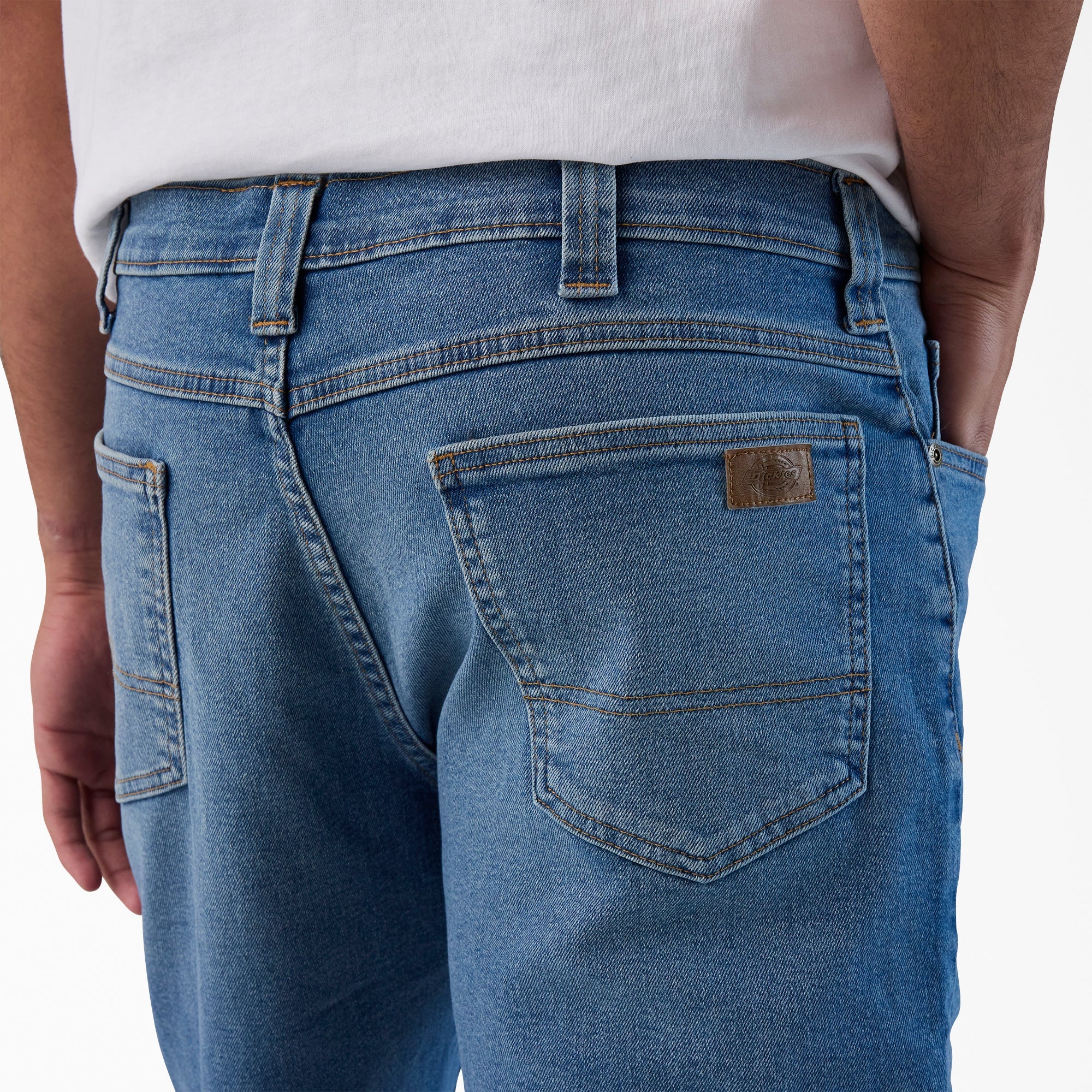 Men|Women - Dickies FLEX 5-Pocket Denim Shorts, 11"