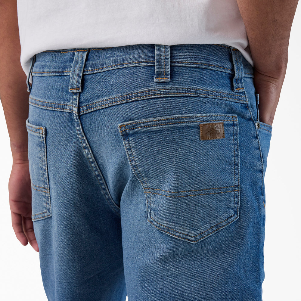 Men|Women - Dickies FLEX 5-Pocket Denim Shorts, 11"