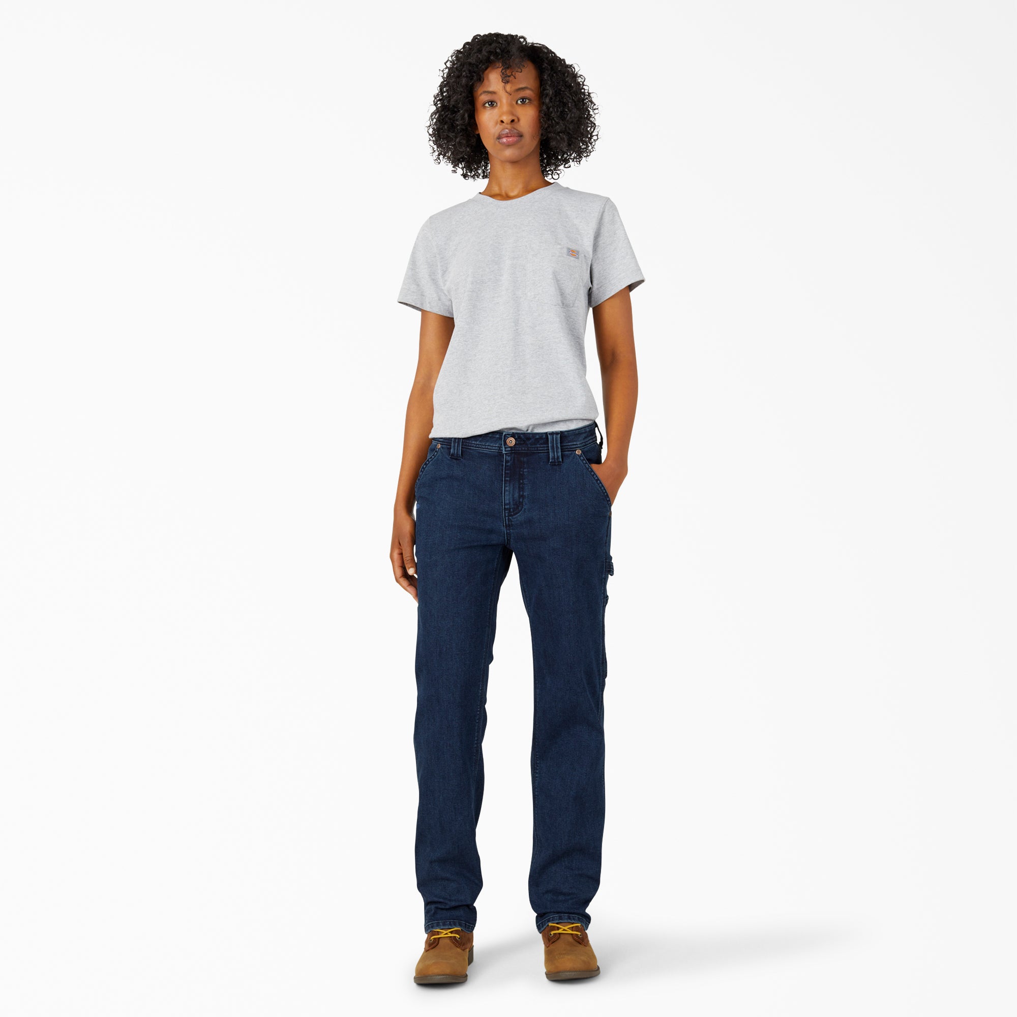 Women - Dickies Women's FLEX Relaxed Fit Carpenter Jeans