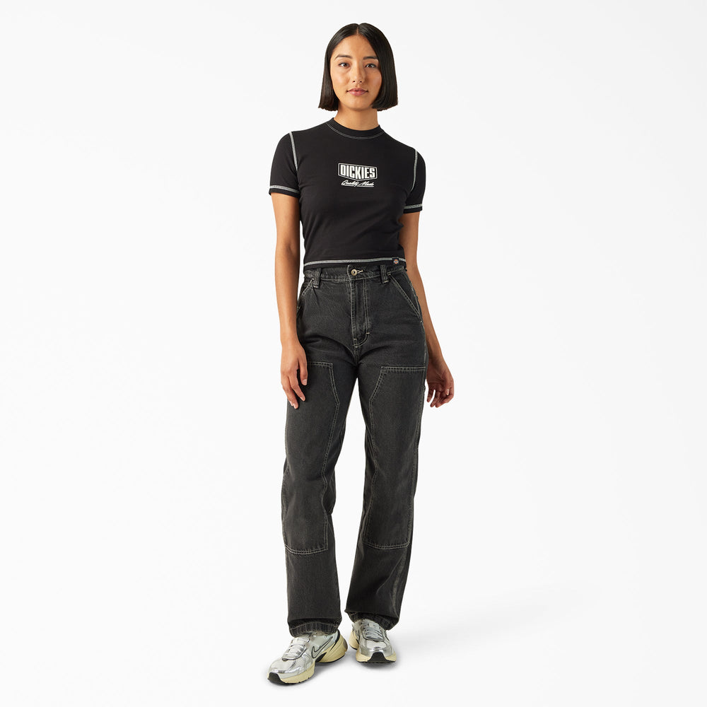 Women - Dickies Women’s Madison Loose Fit Double Knee Jeans