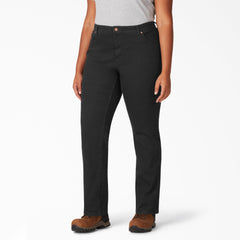 Women - Dickies Women's Plus Perfect Shape Straight Fit Jeans