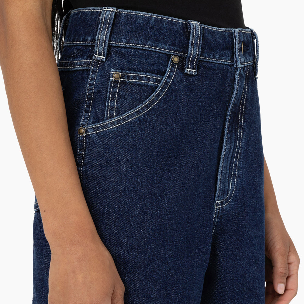 Women|Sale - Dickies Women's Carpenter Jean Shorts, 5"