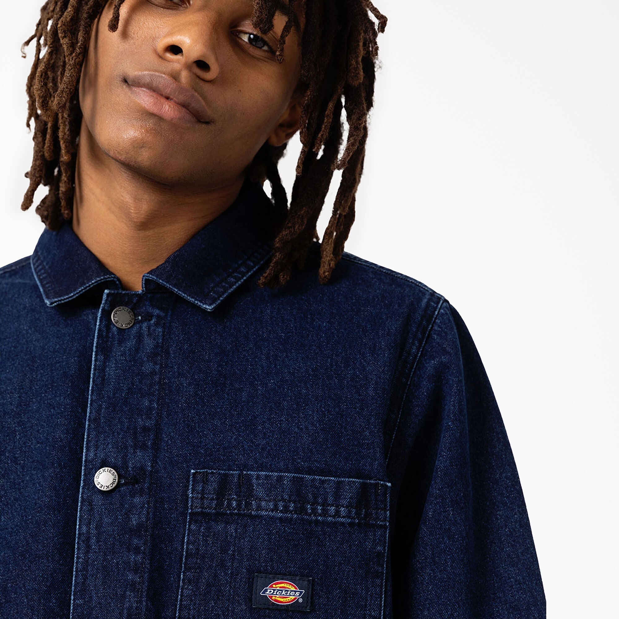 Men|Sale - Dickies Denim Chore Coat