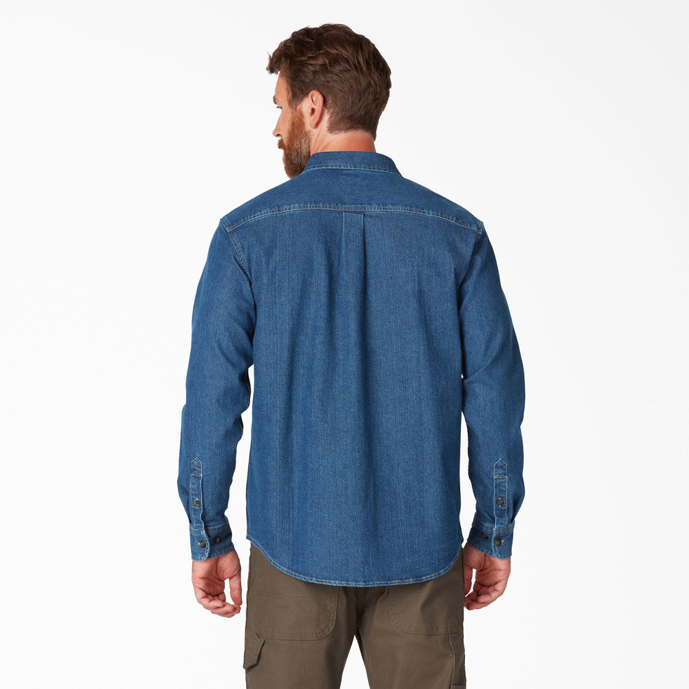Men - Dickies FLEX Denim Long Sleeve Shirt