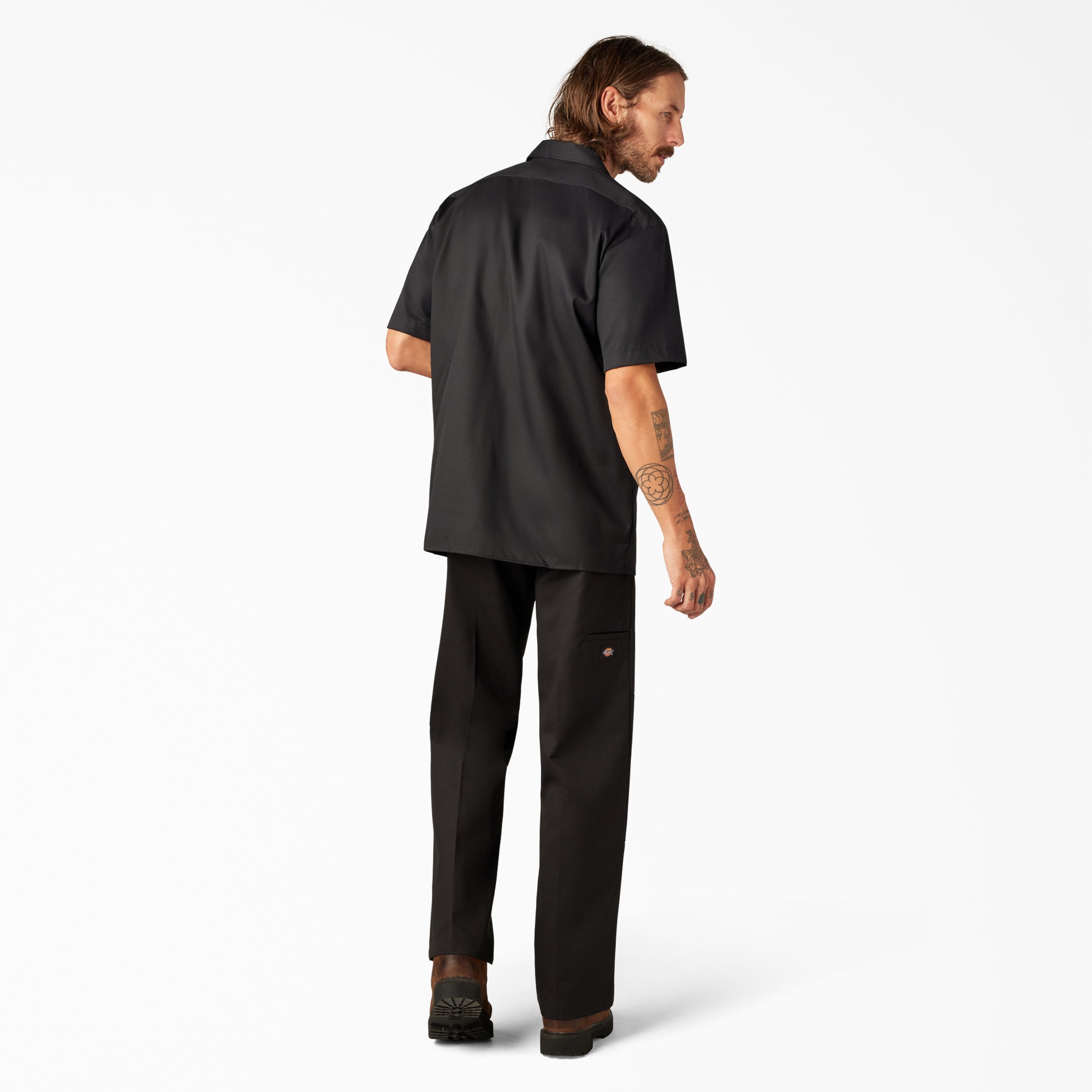 Men - Dickies FLEX Relaxed Fit Short Sleeve Work Shirt