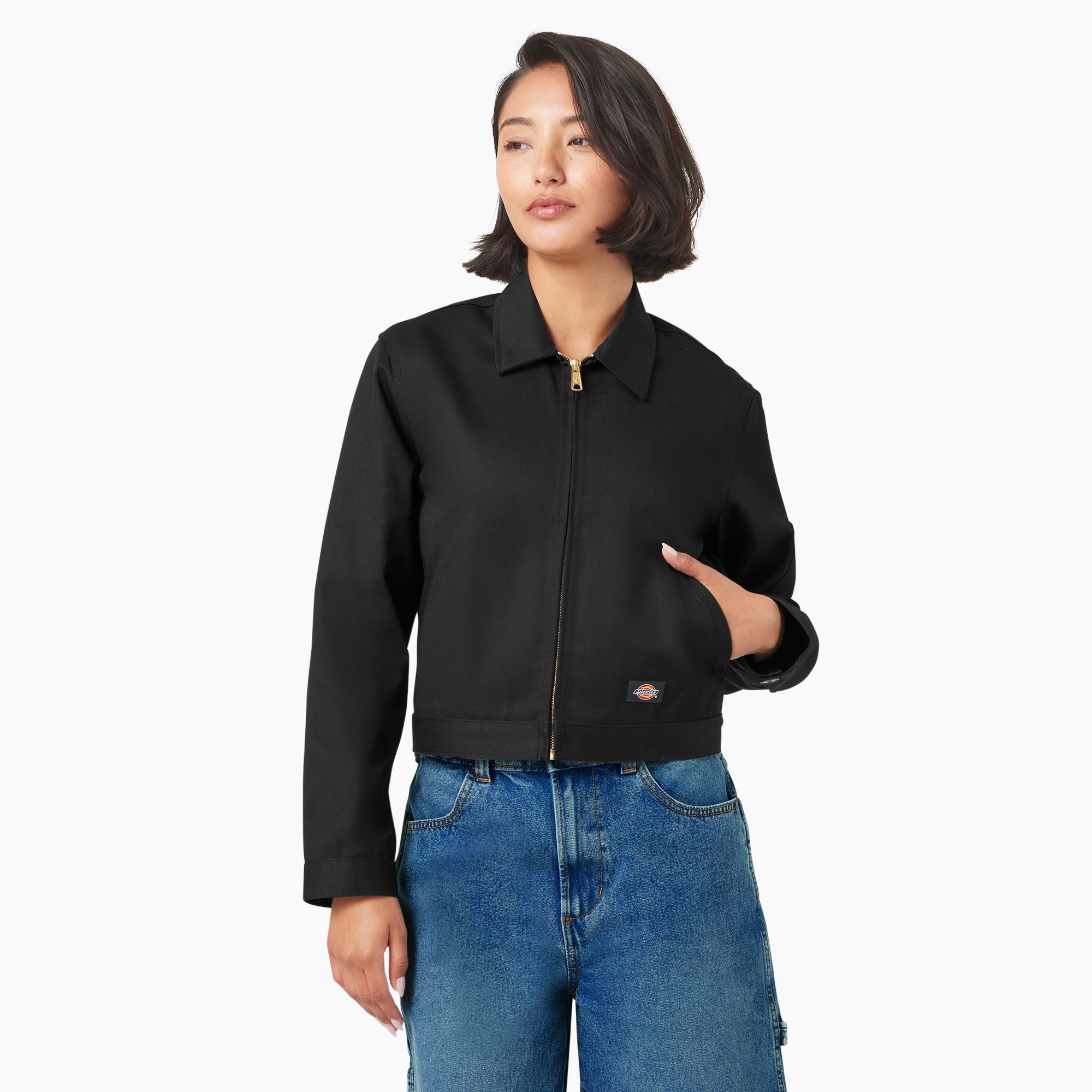 Women - Dickies Women’s Unlined Cropped Eisenhower Jacket