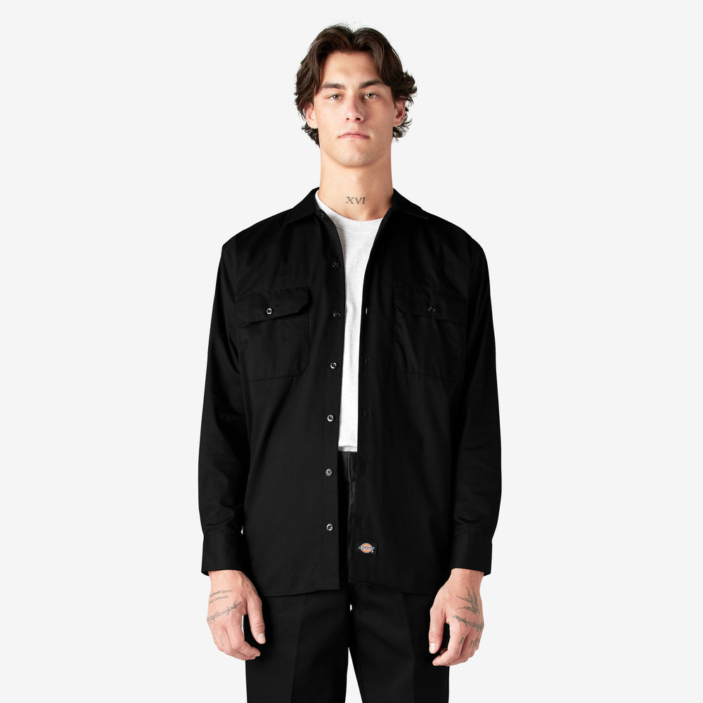 Men - Dickies Long Sleeve Work Shirt