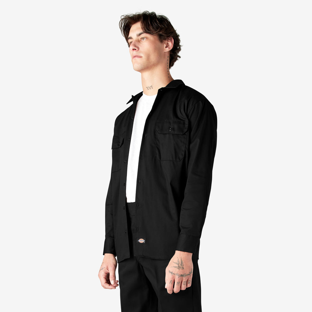 Men - Dickies Long Sleeve Work Shirt