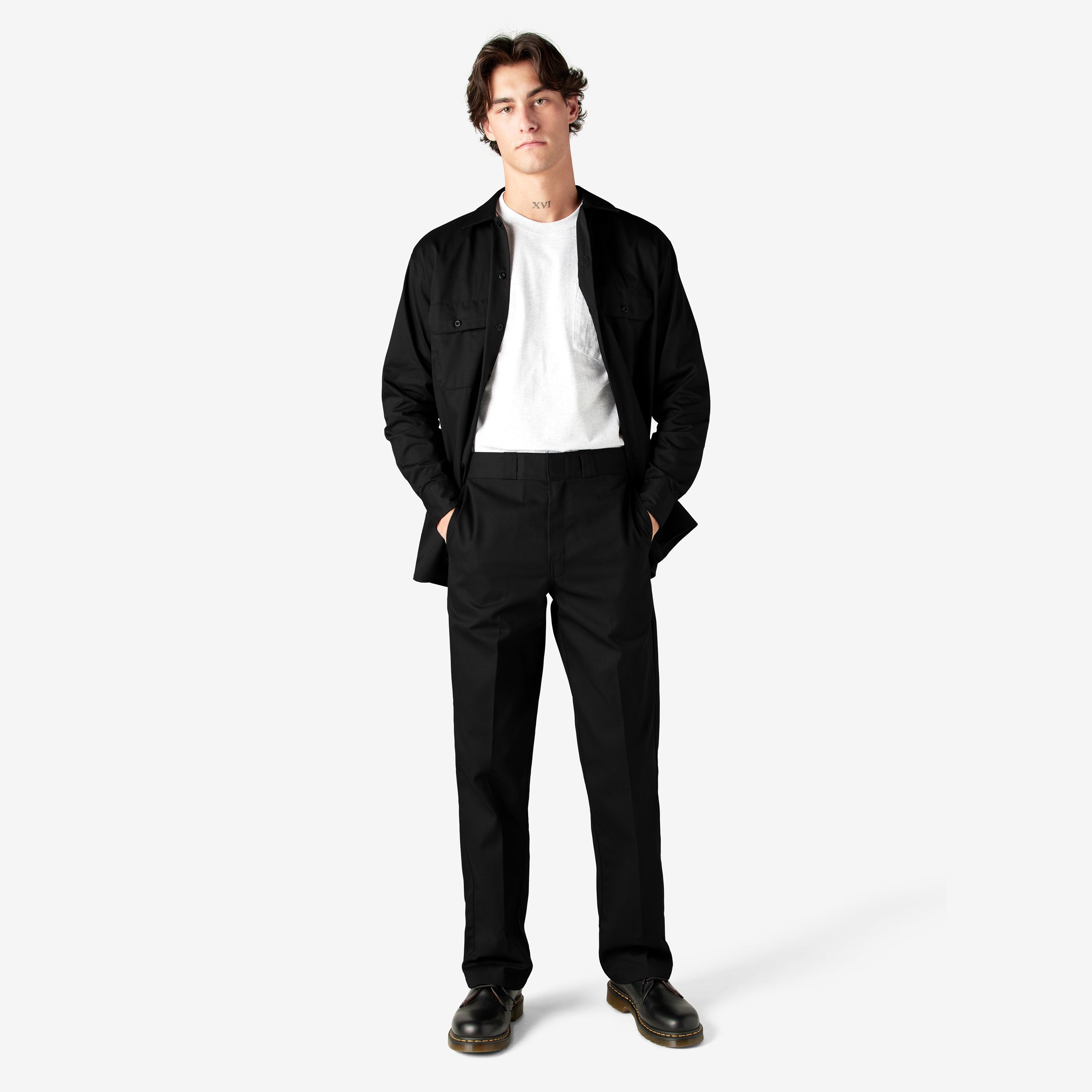 Men - Dickies Long Sleeve Work Shirt
