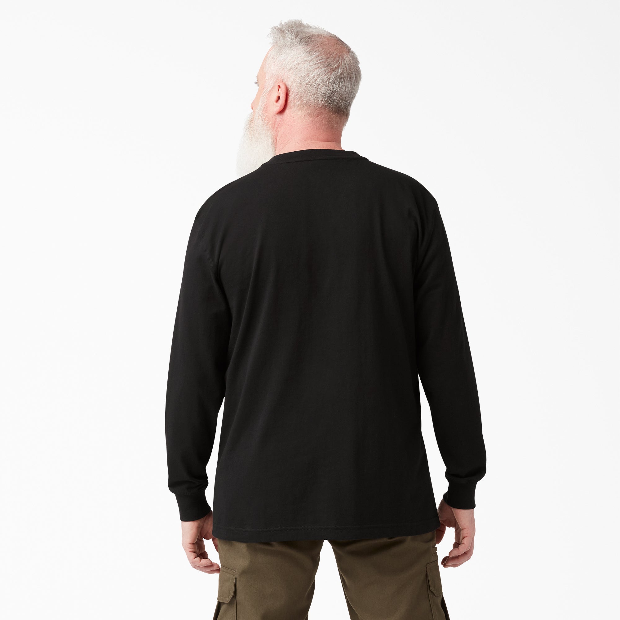 Men|Sale - Dickies Heavyweight Long Sleeve Henley T-Shirt