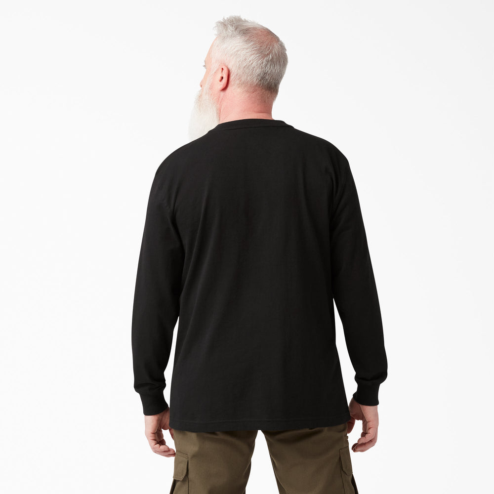 Men|Sale - Dickies Heavyweight Long Sleeve Henley T-Shirt