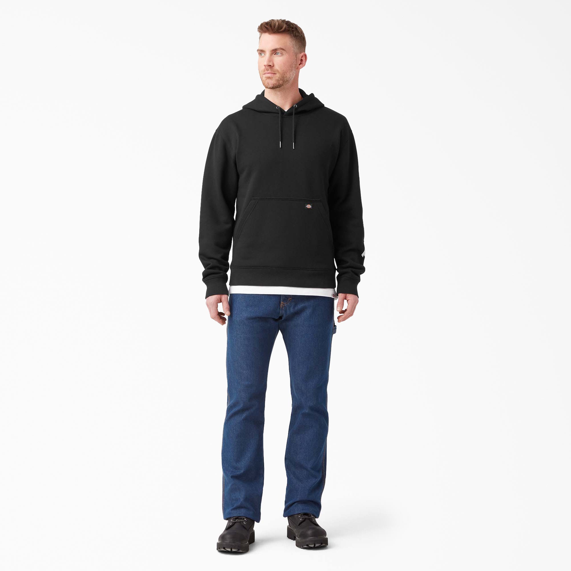Men|Women|Sale - Dickies Water Repellent Sleeve Logo Hoodie