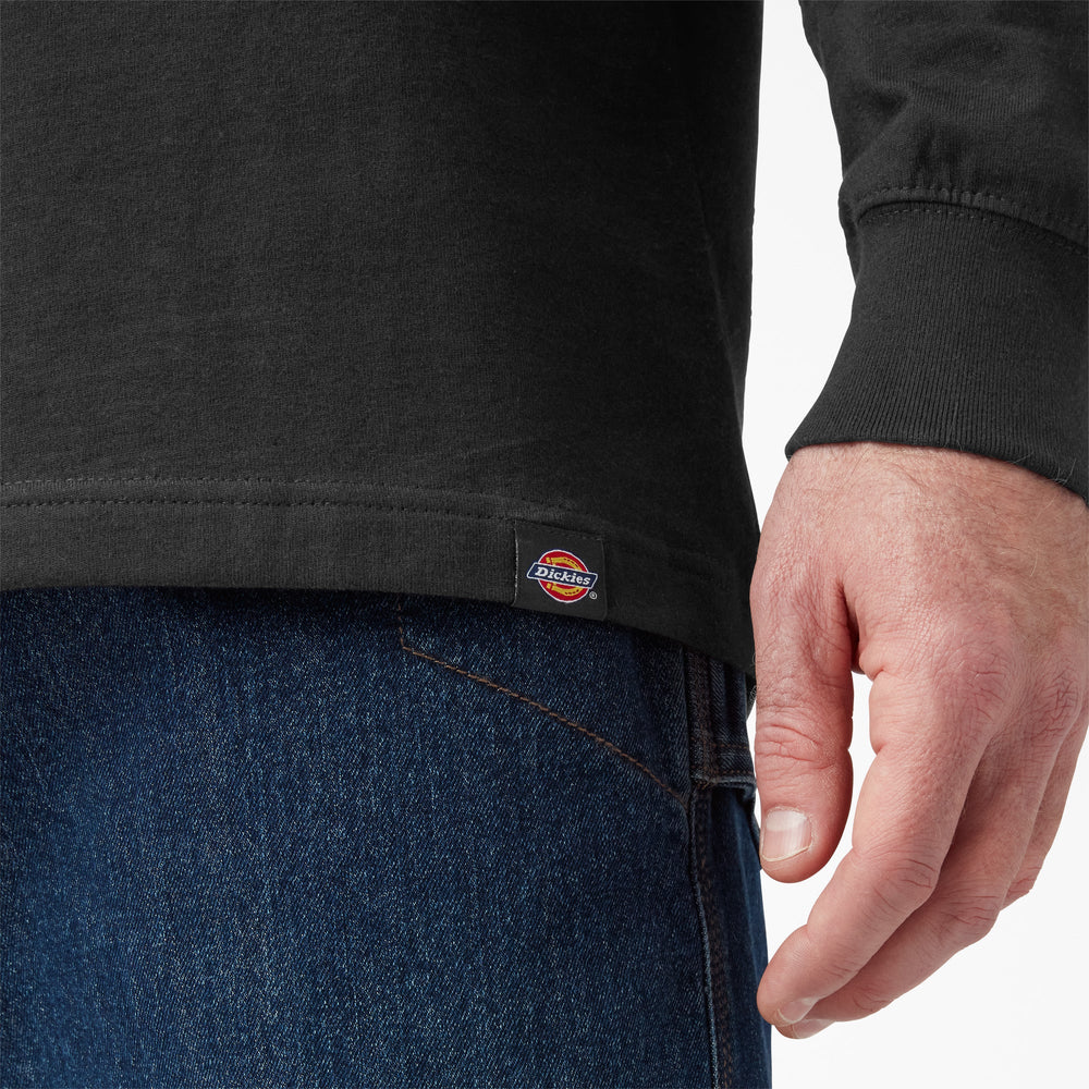 Men|Sale - Dickies Tri-Color Logo Graphic Long Sleeve T-Shirt