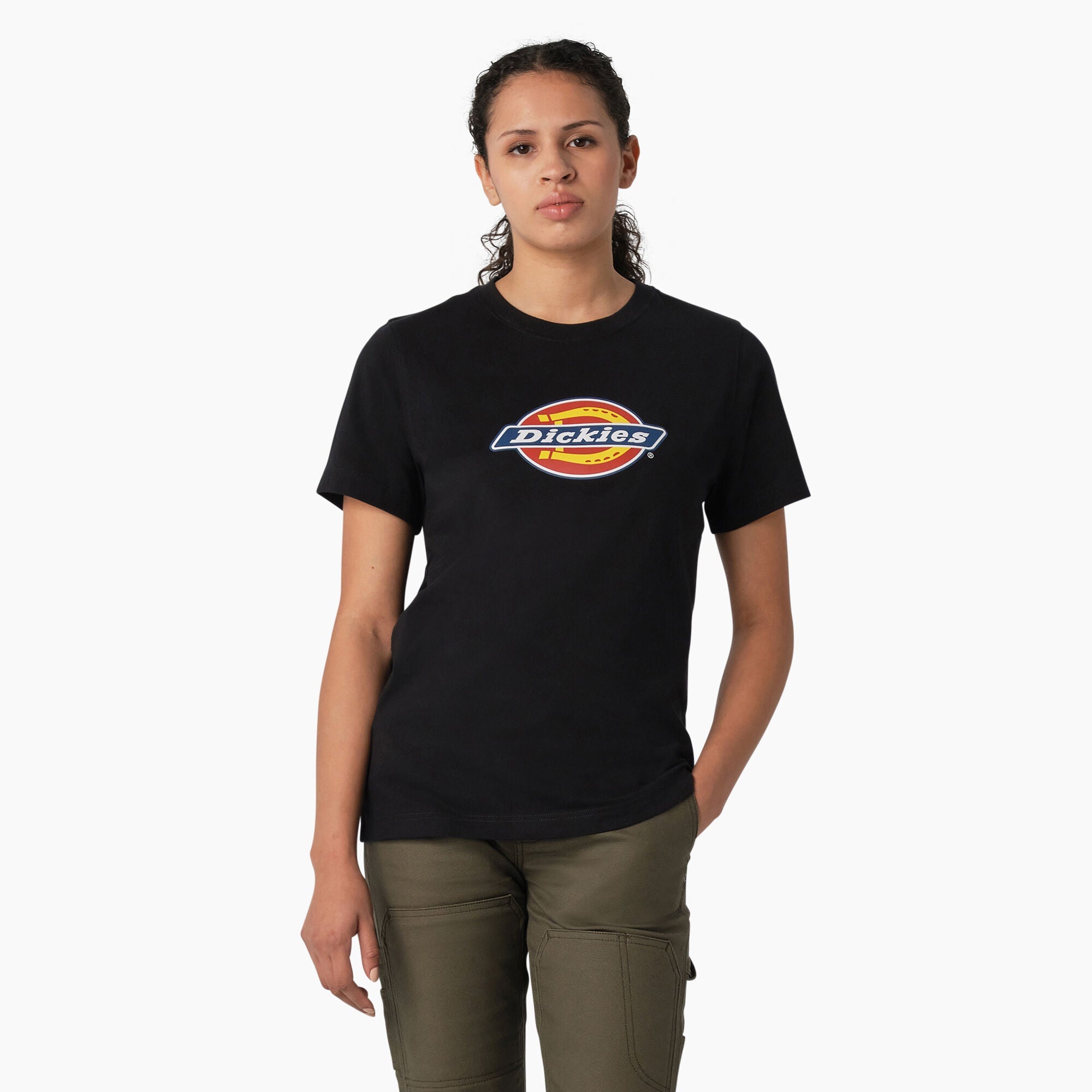 Women|Sale - Dickies Women's Heavyweight Logo T-Shirt