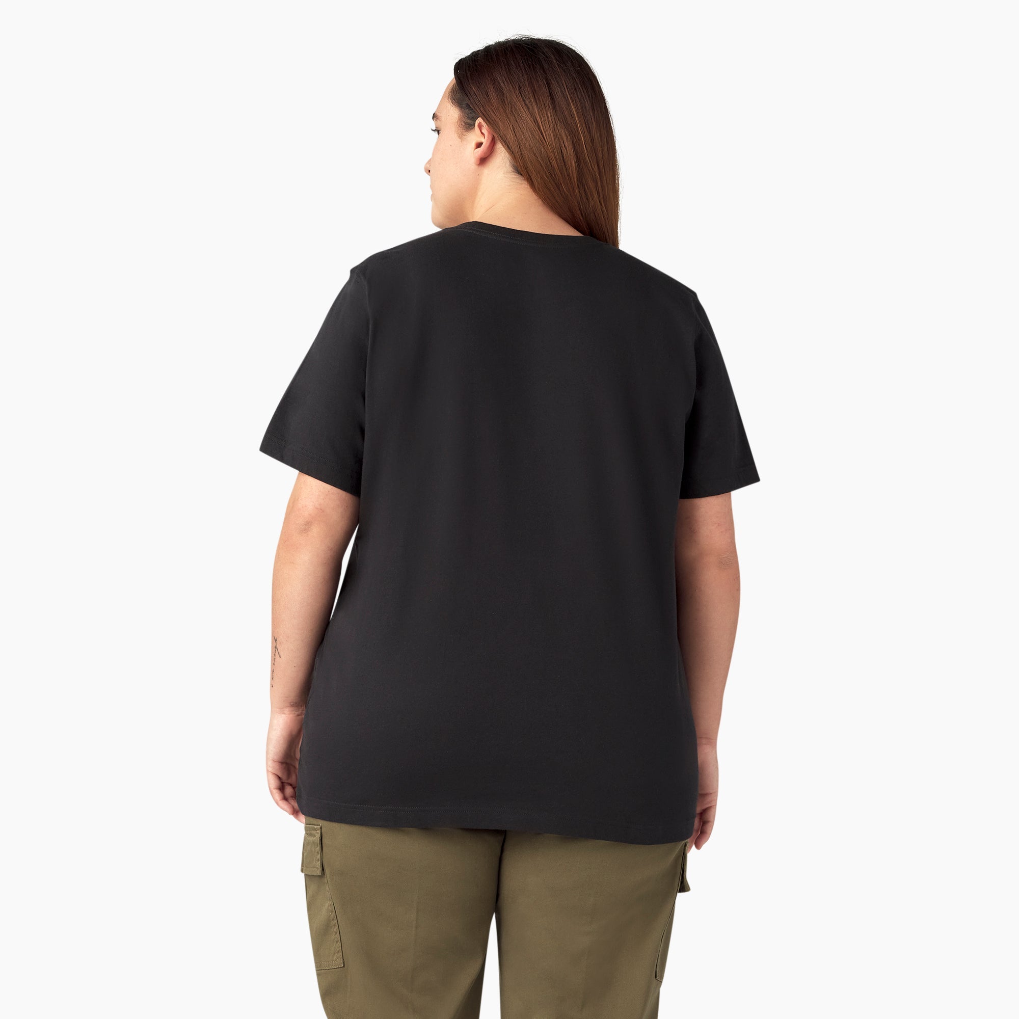 Women - Dickies Women's Plus Heavyweight Logo T-Shirt