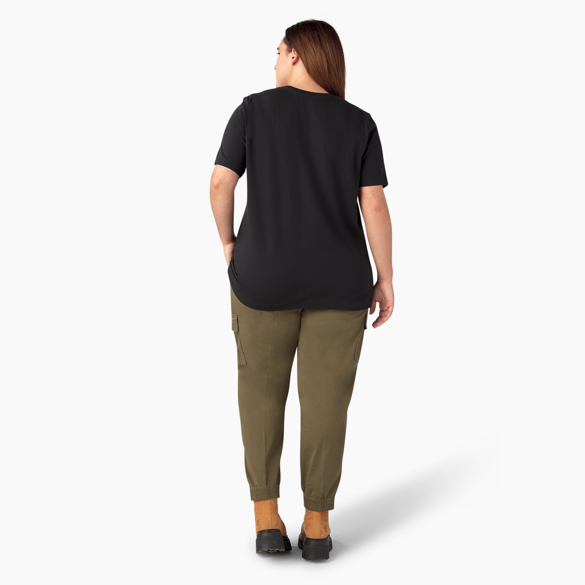 Women - Dickies Women's Plus Heavyweight Logo T-Shirt
