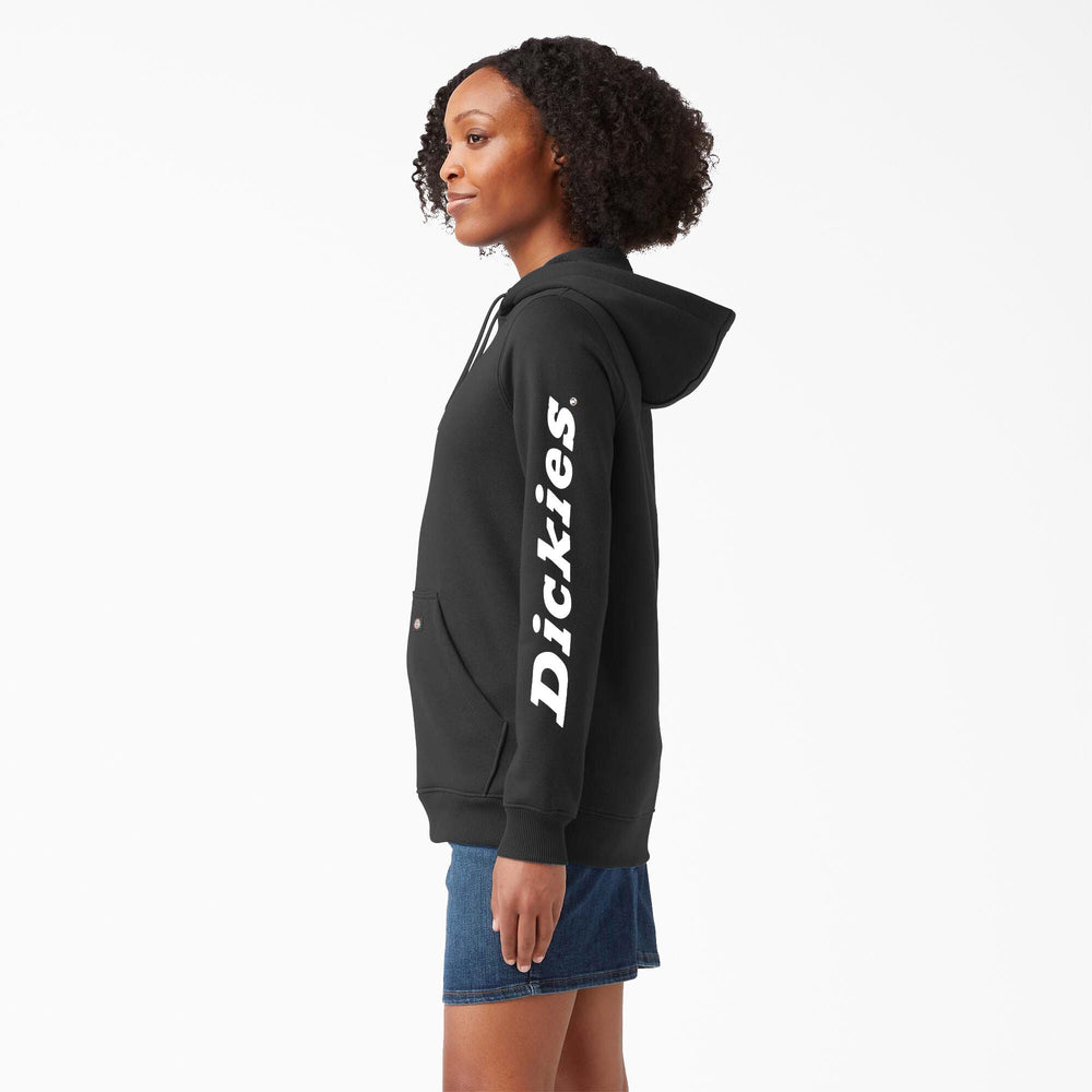 Women - Dickies Women's Water Repellent Sleeve Logo Hoodie