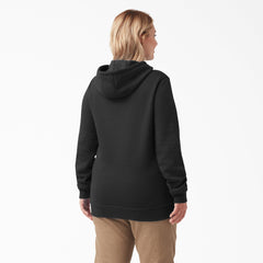 Women - Dickies Women's Plus Water Repellent Sleeve Logo Hoodie