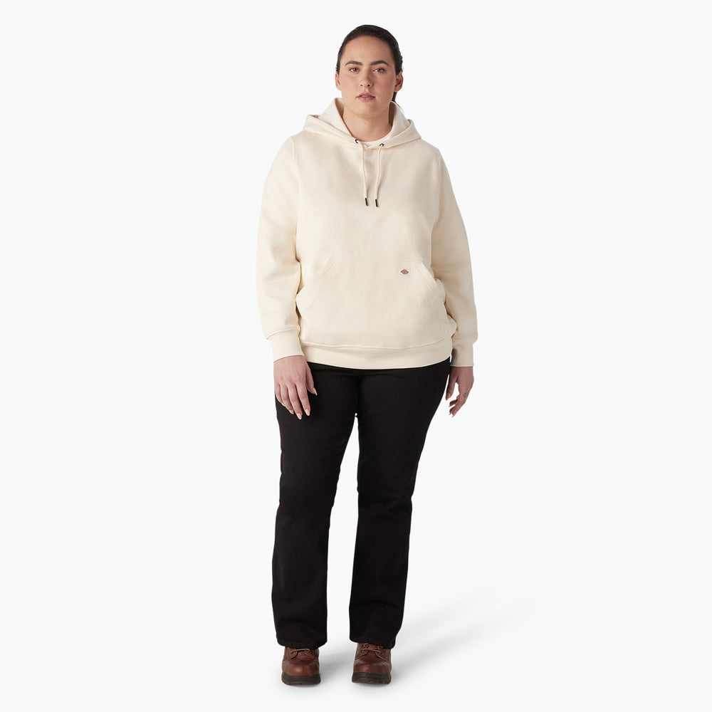 Women - Dickies Women's Plus Water Repellent Sleeve Logo Hoodie