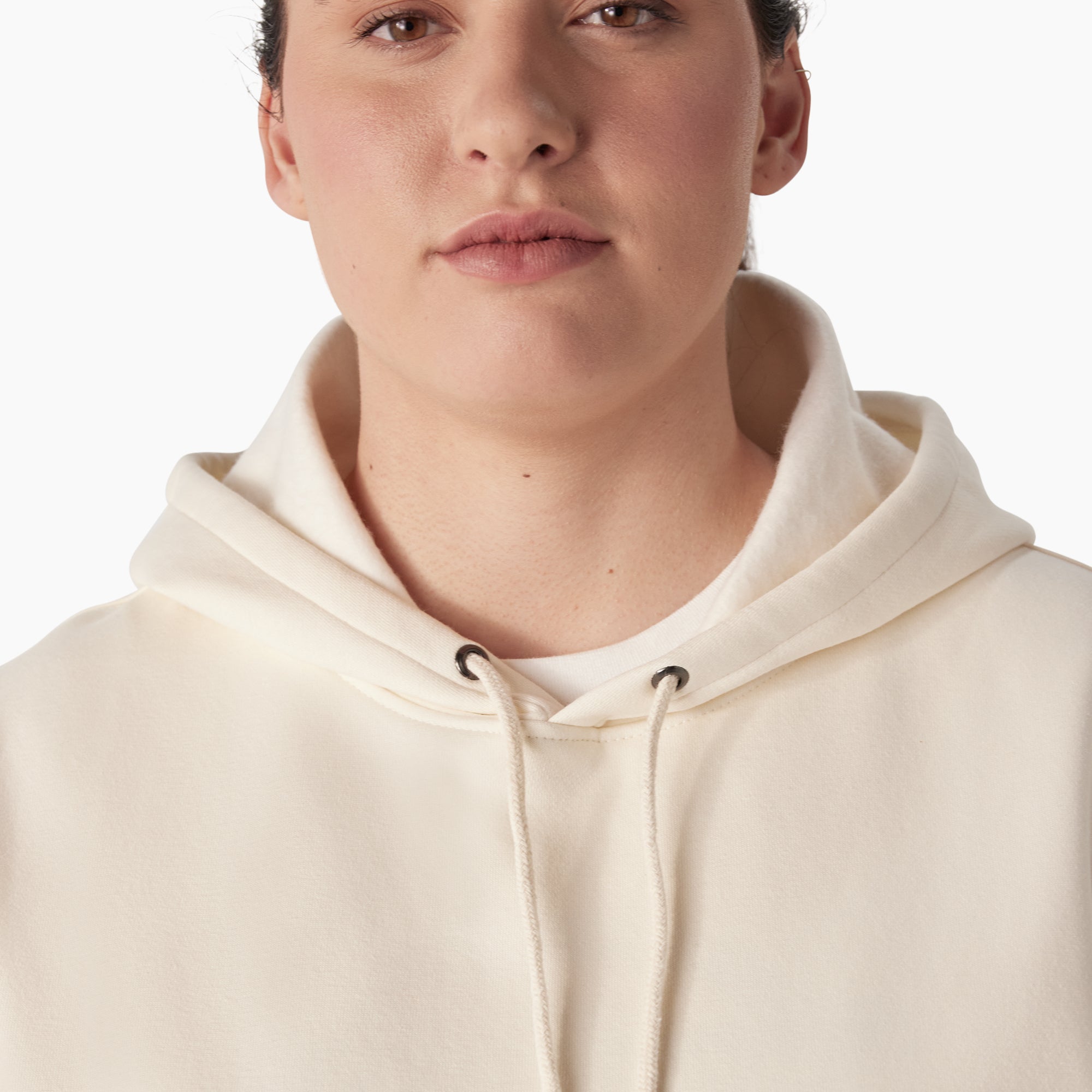 Women - Dickies Women's Plus Water Repellent Sleeve Logo Hoodie
