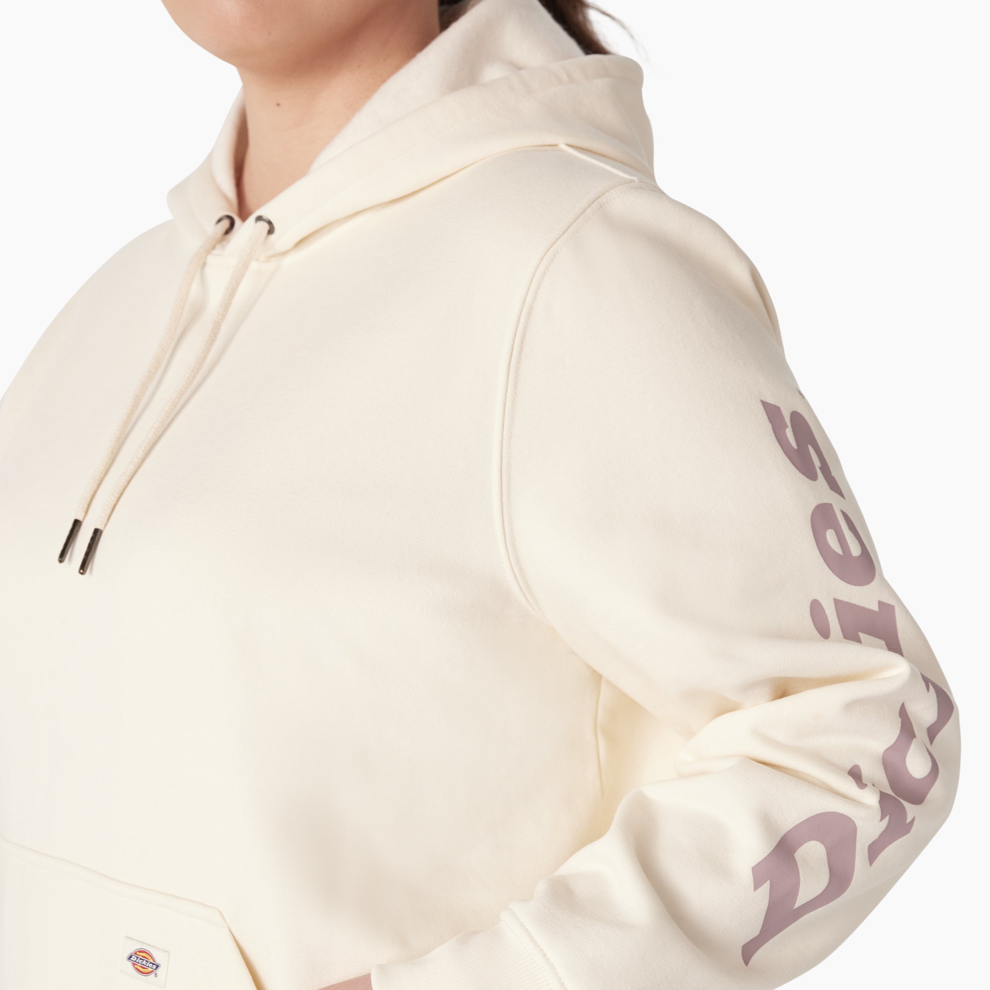 Women - Dickies Women's Plus Water Repellent Sleeve Logo Hoodie