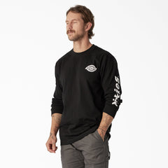 Men - Dickies Long Sleeve Heavyweight Logo T-Shirt