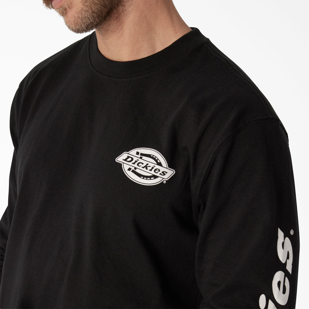 Men - Dickies Long Sleeve Heavyweight Logo T-Shirt