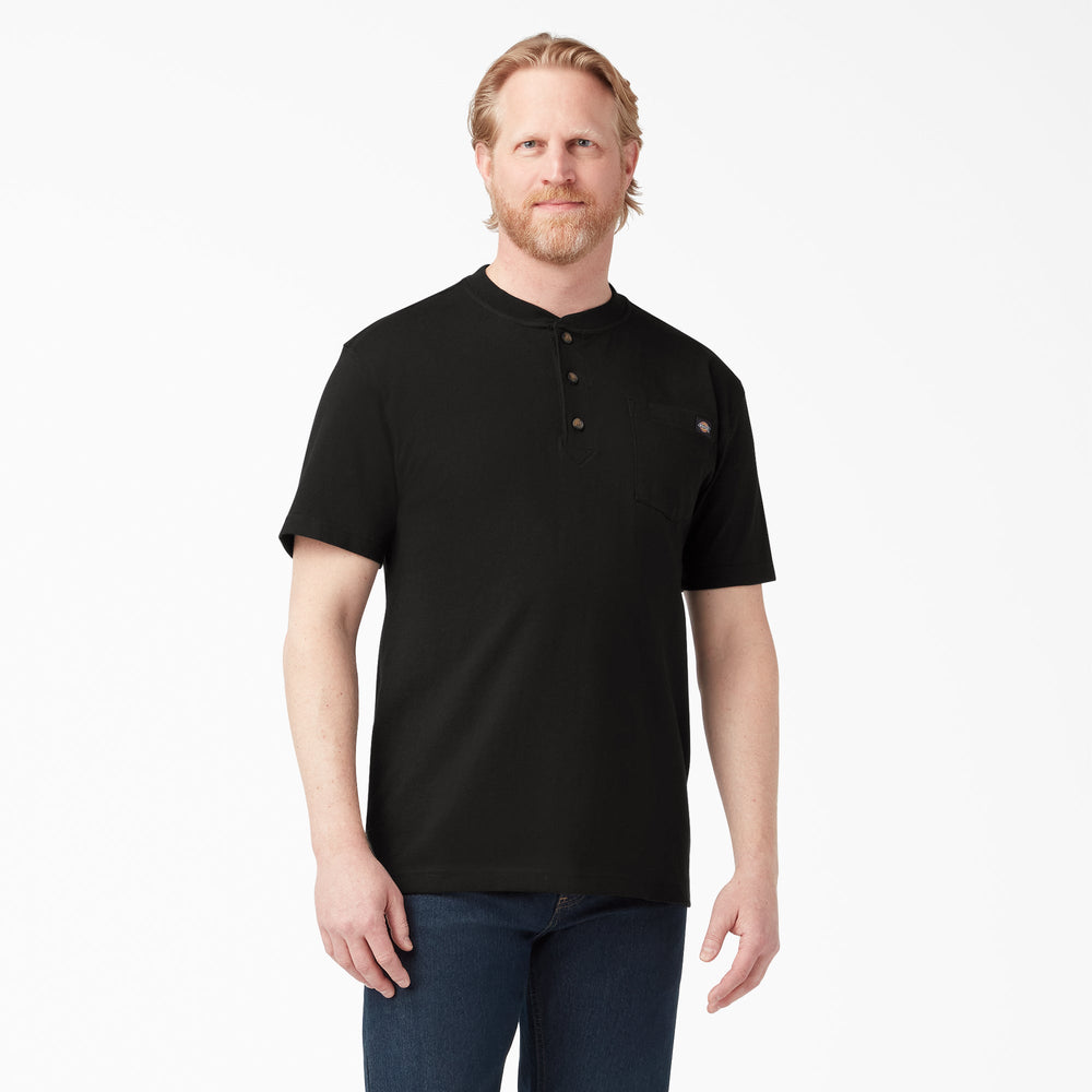 Men - Dickies Heavyweight Short Sleeve Henley T-Shirt