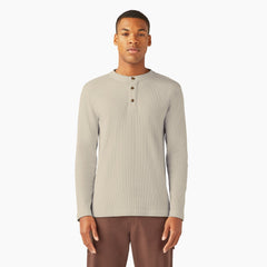 Men - Dickies Henley Thermal Shirt