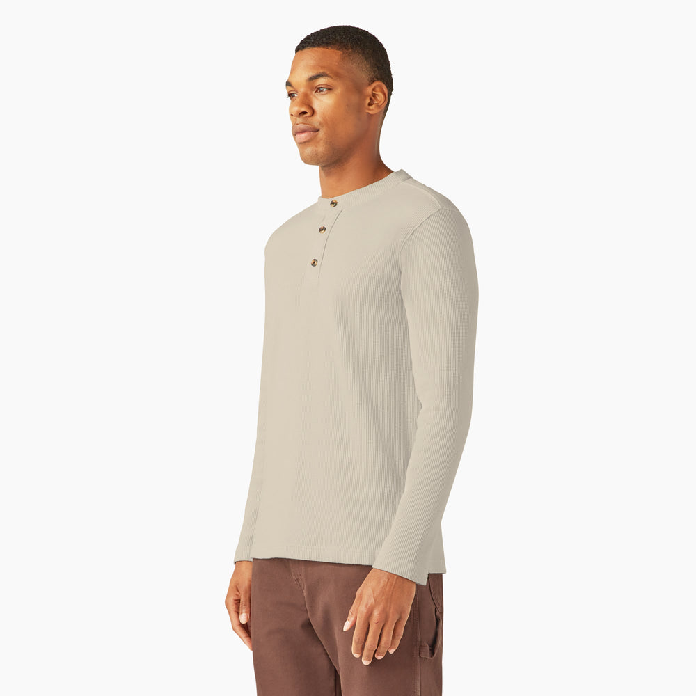 Men - Dickies Henley Thermal Shirt