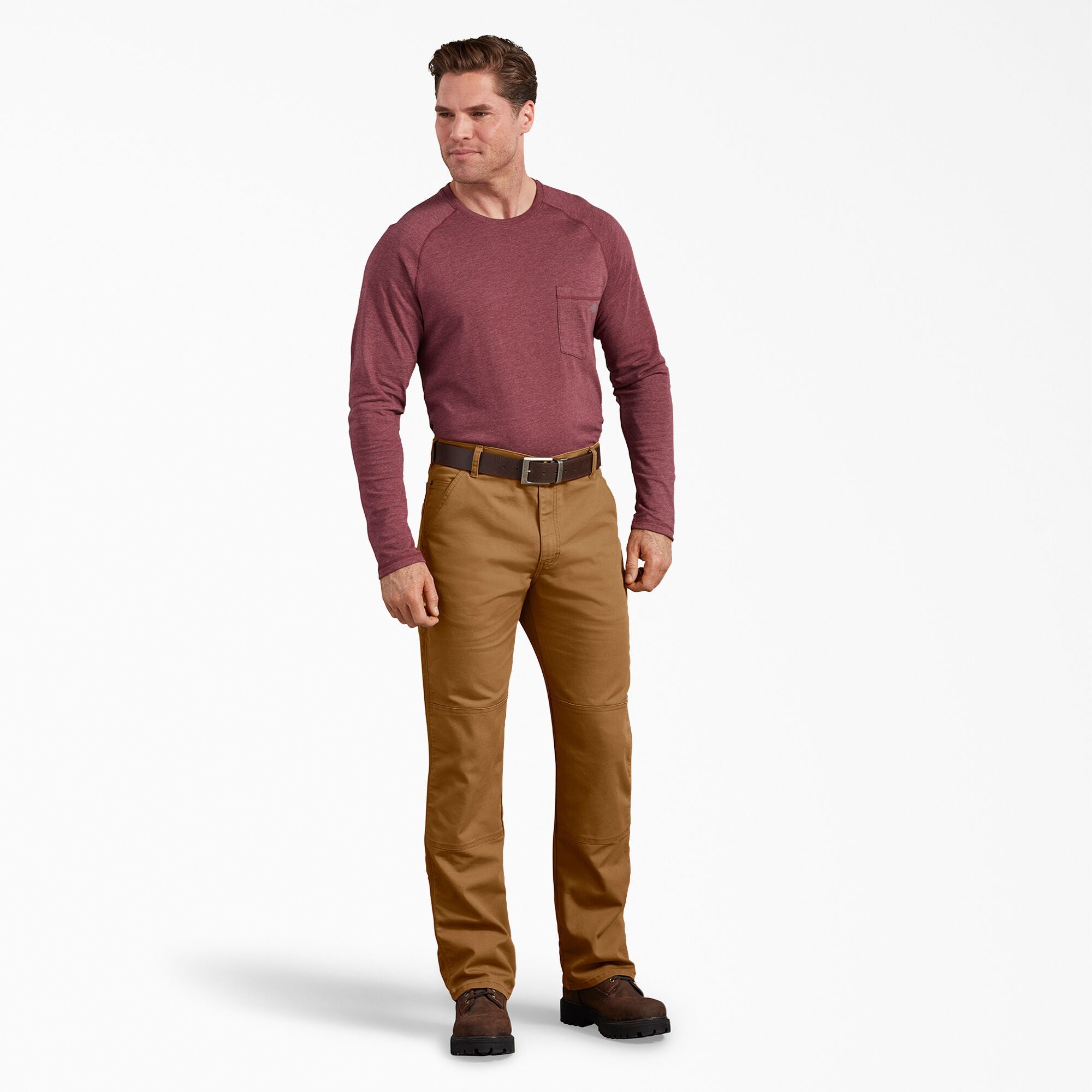 Men|Women - Dickies FLEX Regular Fit Duck Double Knee Pants