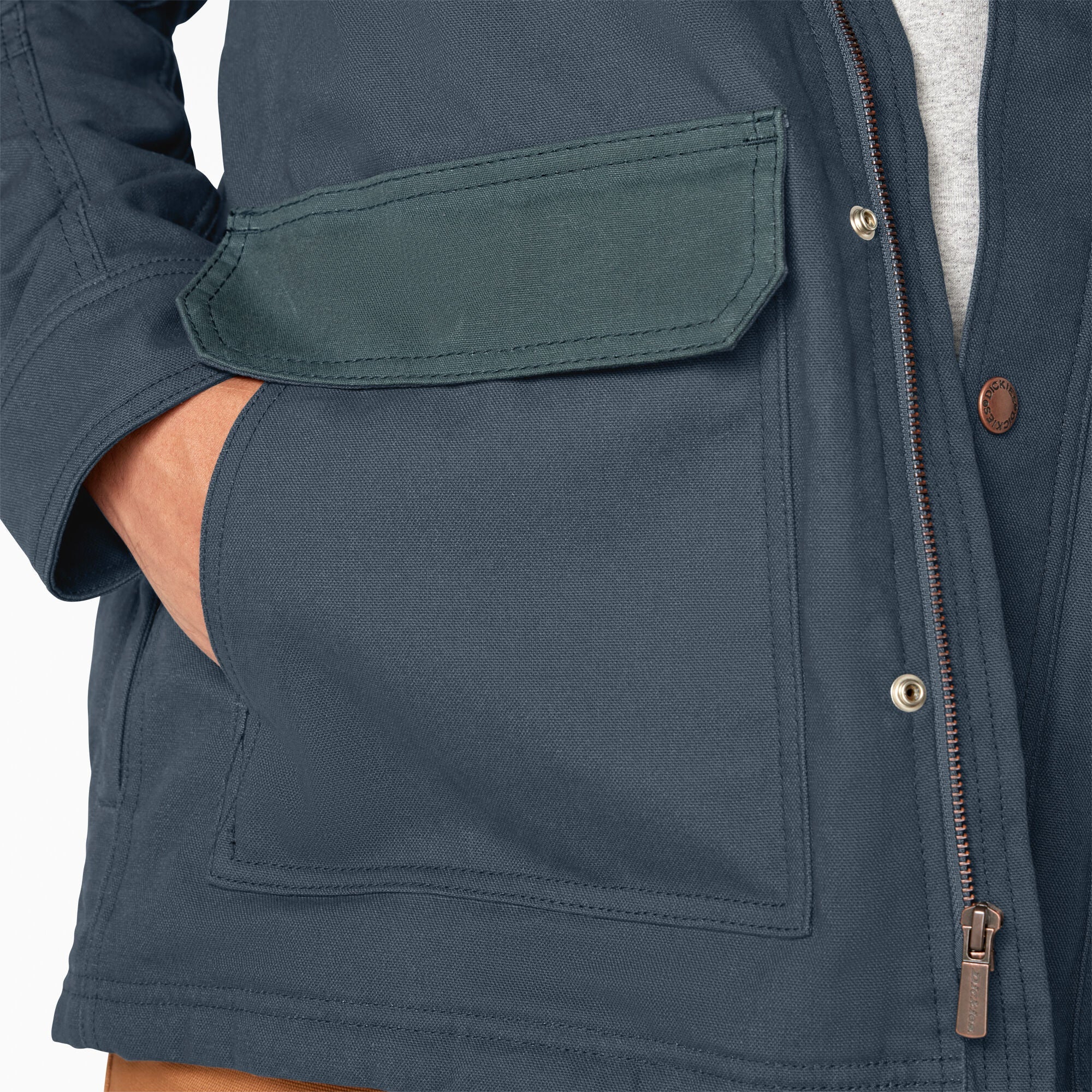 Men|Women - Dickies Waxed Canvas Chore Coat