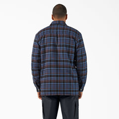 Men - Dickies Water Repellent Fleece-Lined Flannel Shirt Jacket
