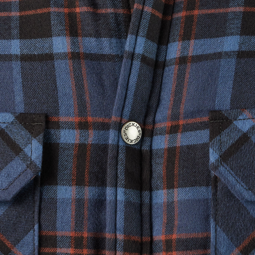 Men - Dickies Water Repellent Fleece-Lined Flannel Shirt Jacket