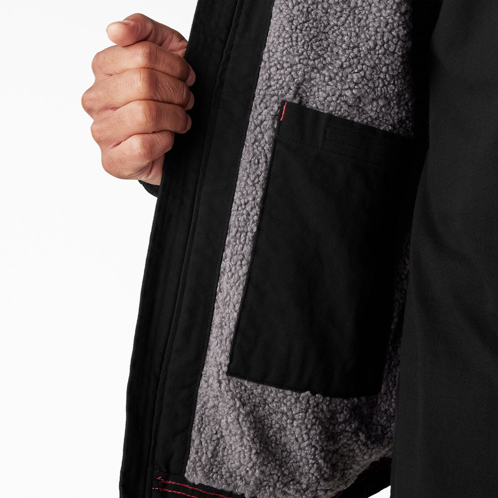 Men|Sale - Dickies Duck Canvas High Pile Fleece Lined Jacket