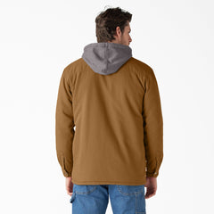 Sale - Dickies Water Repellent Duck Hooded Shirt Jacket